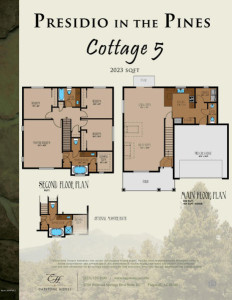 Presidio in the Pines - Floorplan Cottage 5 - Capstone Homes